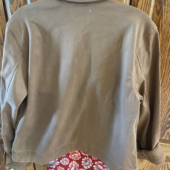 Brown Utility Jacket for Women by 78$SUNY - Picture 6 of 9